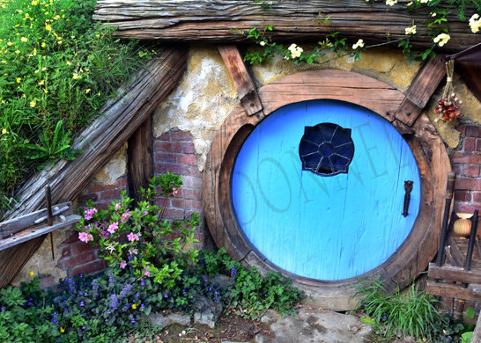 Hobbiton Movie Set Hobbit Houses the Hobbit Lord of the Etsy