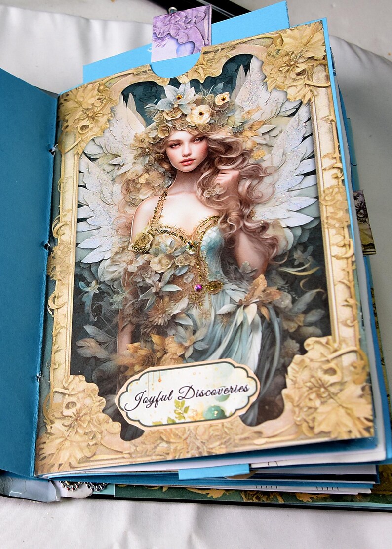 Handmade Angel Wings Journal: Personalized, Keepsake Diary With ...