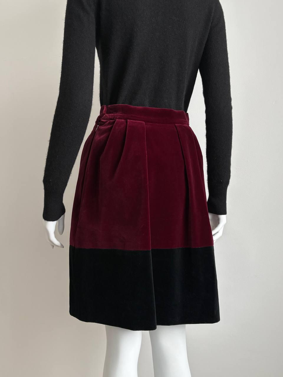 スカート YVES SAINT LAURENT rive gauche Skirt Authentic Yves Saint Laurent Rive Gauche F/W 1994 Pleated Skirt