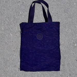 Sac fourre-tout en nylon violet KIPLING/ petit sac cabas/ accessoires d'été/ cadeau d'anniversaire pour un ami