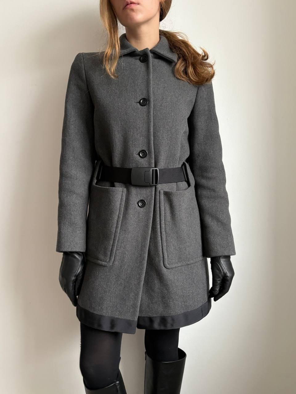 90s Prada Coat - Etsy 90s Prada Coat - Etsy