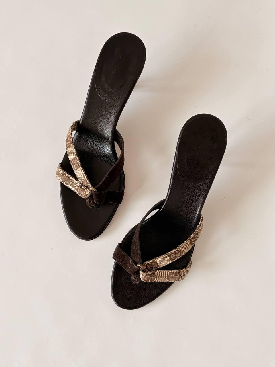 靴 Vintage Gucci Sandals 37 1/2 GUCCI Vintage Sandals - 37 IT | 7 US – LuxAnthropy