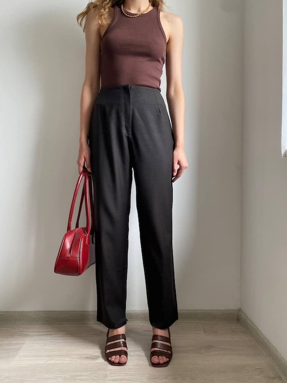 90s GIVENCHY MONSIEUR Wool Slacks USA製 GIVENCHY MONSIEUR