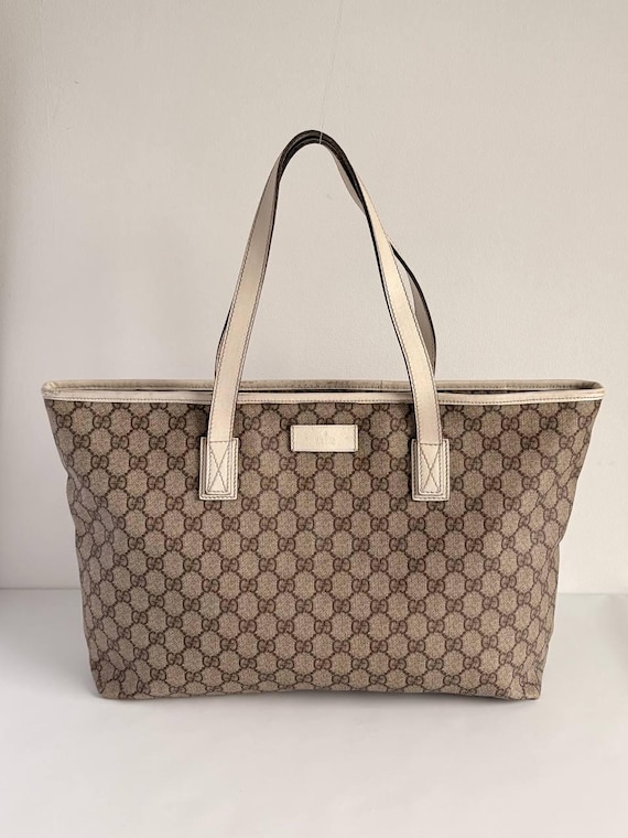 GUCCI GGパターン バッグ ベージュ GUCCI GGキャンバスミニボストンバッグ | Hedy