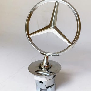 Mercedes star emblem badge W212 W211 W204 W221 W204 W205 bonnet 44 mm