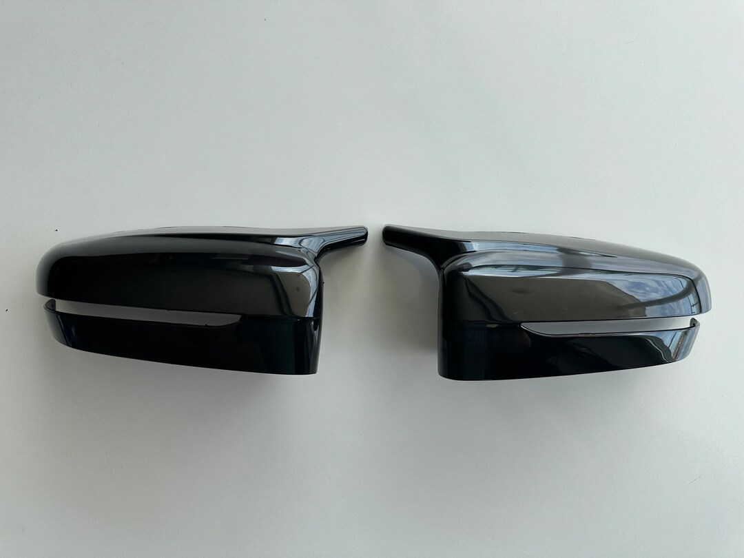 Glossy Black Batman Style Side Mirror Cover Caps for BMW 3 Series G20 ...
