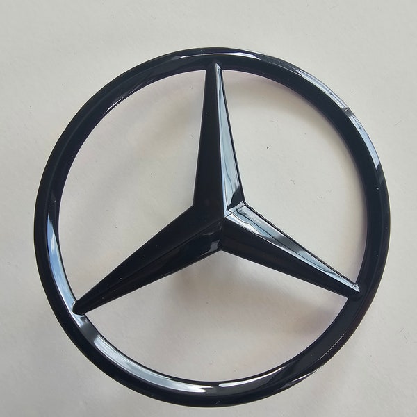 Mercedes-Benz Genuine AMG Rear Boot 3D Silver Badge / Emblem – A2228170415