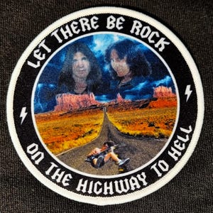 AC/DC Let There Be Rock on the Highway To Hell Patch
