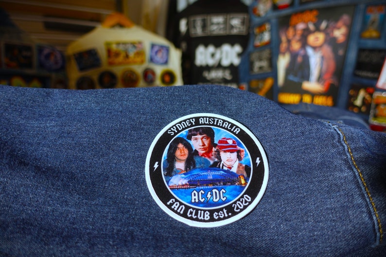 AC/DC Fan Club Patch - Etsy
