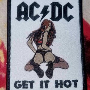 AC/DC Get It Hot Aufnäher / Patch