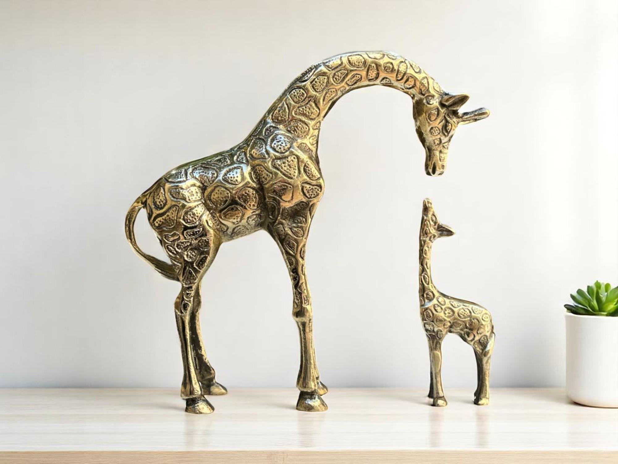 African Brass Animal - Etsy