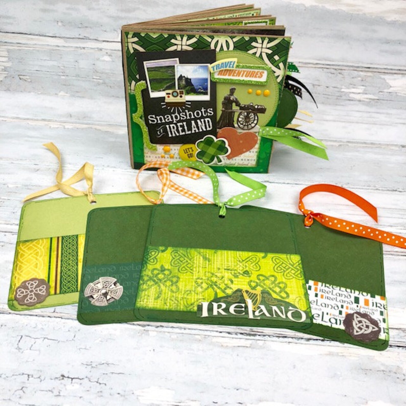 Ireland Scrapbook Mini Premade Photo Album Etsy