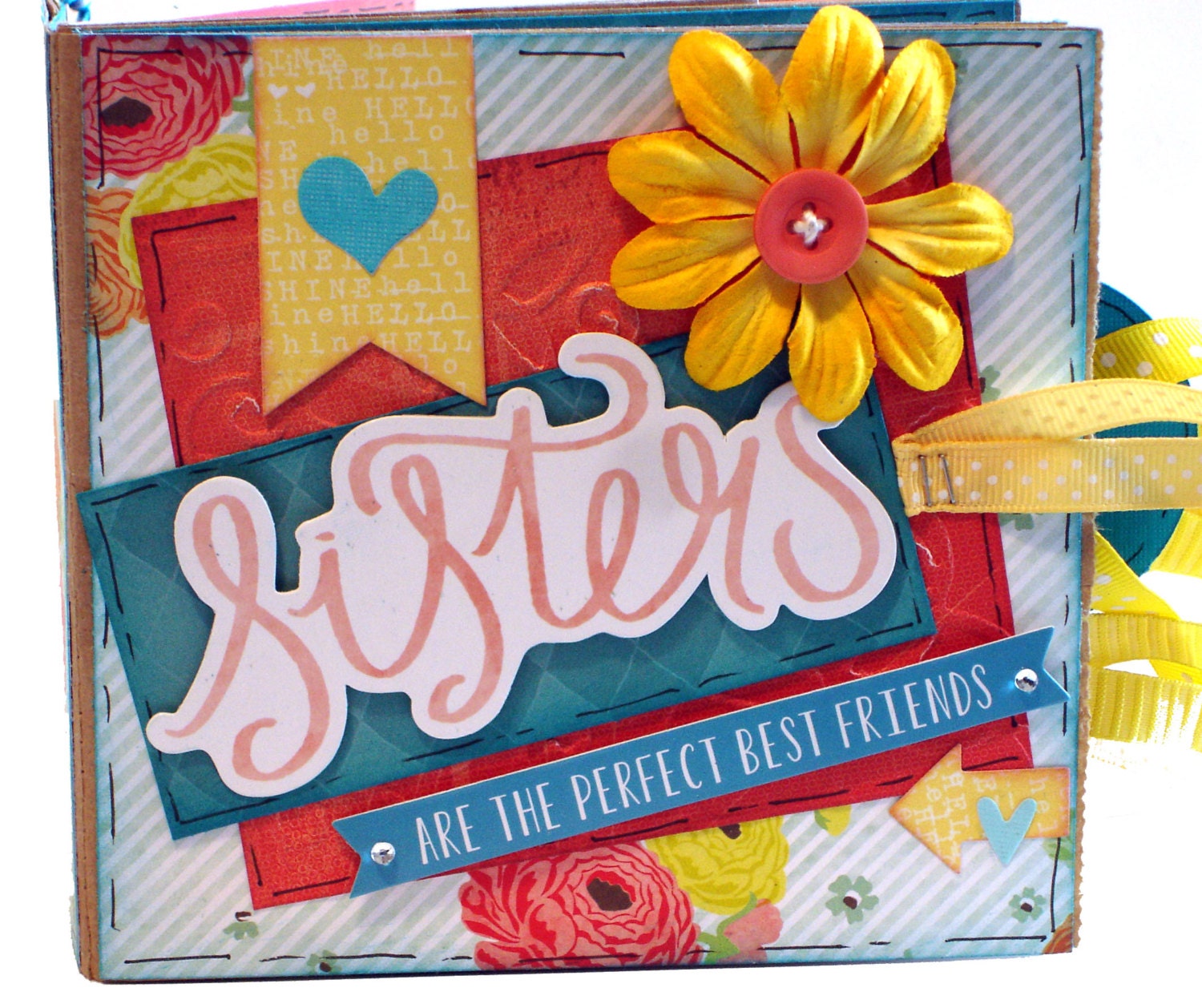 Sister Scrapbook Gift for Sisters Mini Paper Bag Scrapbook Etsy