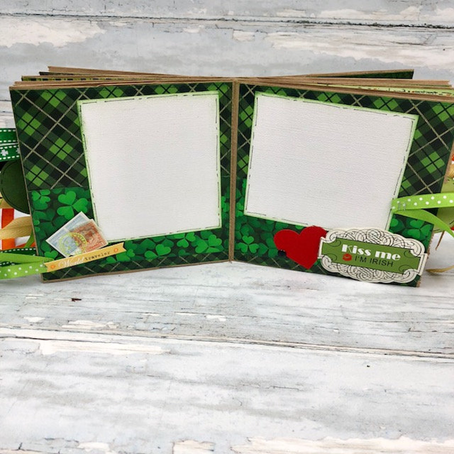 Ireland Scrapbook Mini Premade Photo Album Etsy