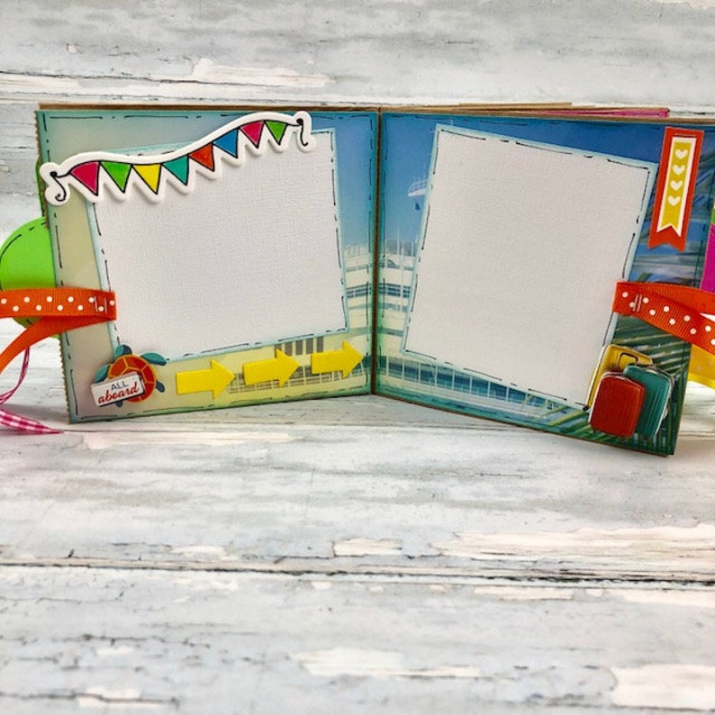 Cruise Mini Scrapbook Cruise Ship Vacation Photo Album Etsy