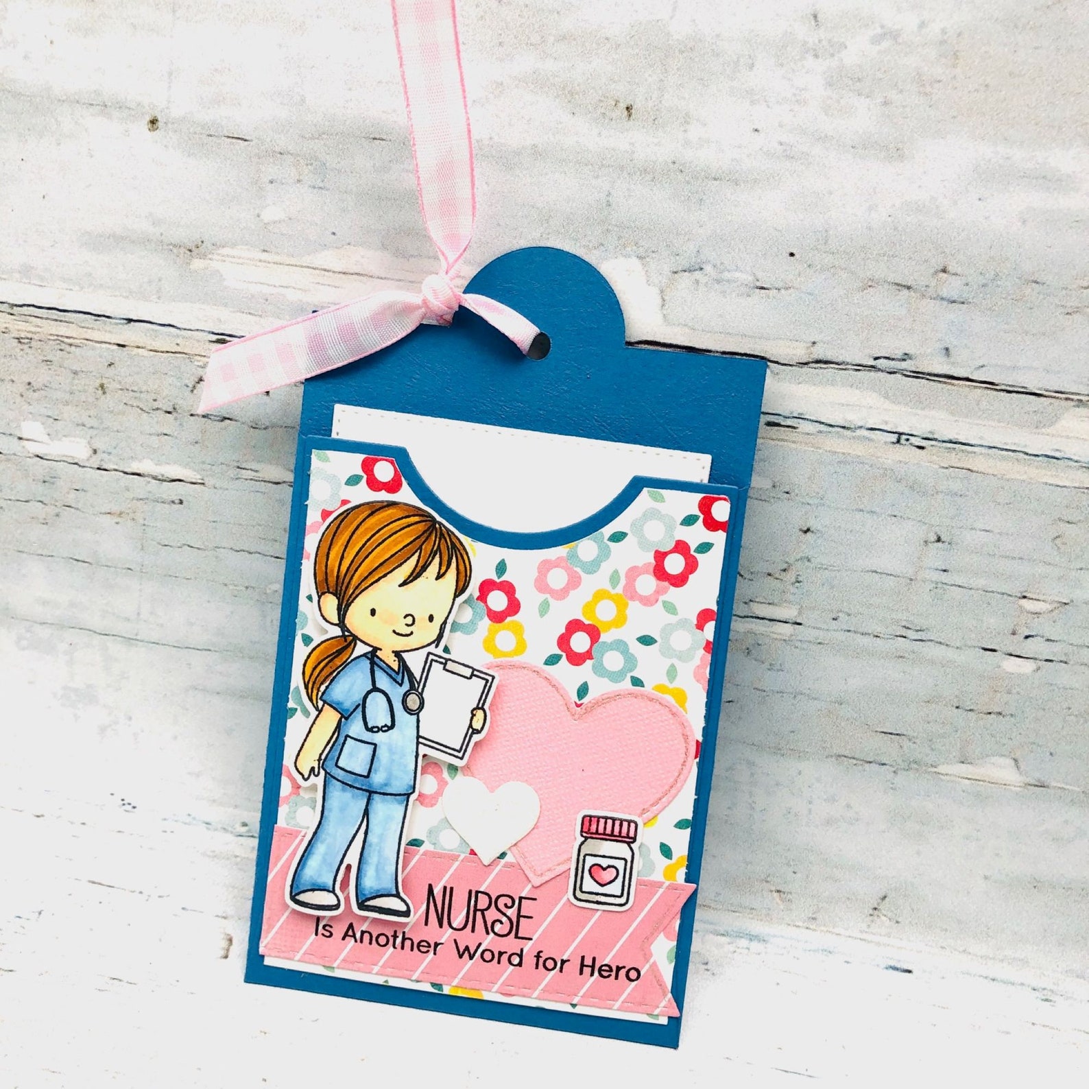 Thank You Gift Card Holder for Nurses Etsy