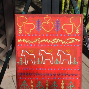 Acrylic Folk Painting