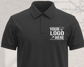 Polo Bella Canvas con logotipo personalizado: ropa de trabajo personalizada