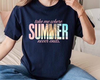 Summer Vibes T-Shirt: Soft Cotton Blend Sunshine Tee