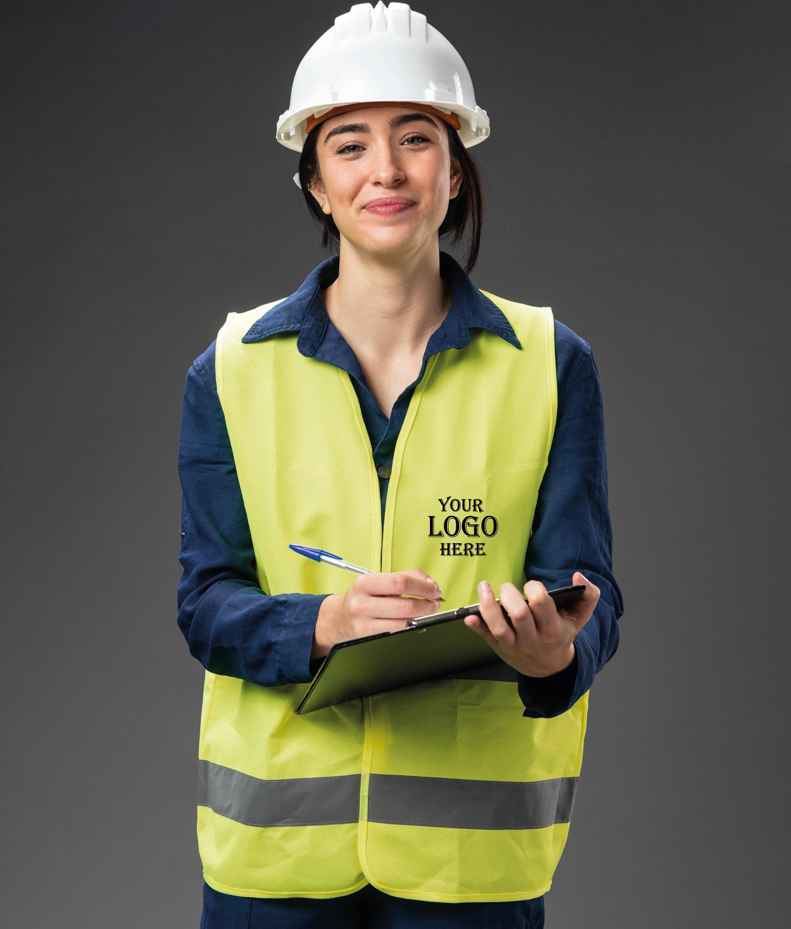 Custom Safety Vest, Custom Work Vests with Your Text Shirts for Works, Reflective High Visibility Vest,Parties and Events Vest, Safety Gear