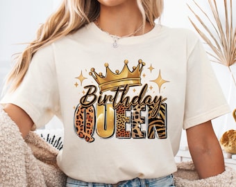 Birthday Queen T-Shirt: Soft Style Birthday Girl Tee