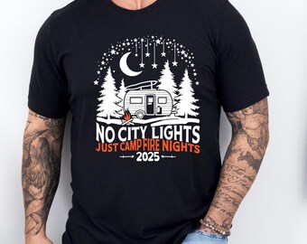 Camping Gift, Nature Lover Tee | Cotton-Poly Blend | Unisex Adventure Shirt
