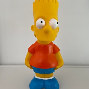 BART Simpson Coin Bank from 1990 signed Matt Groening