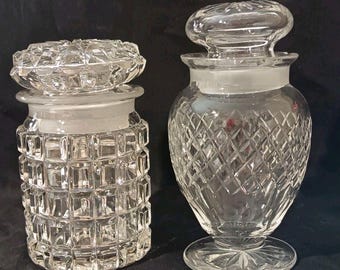 Vintage Glass Storage Jars: Decorative Kitchen Canisters