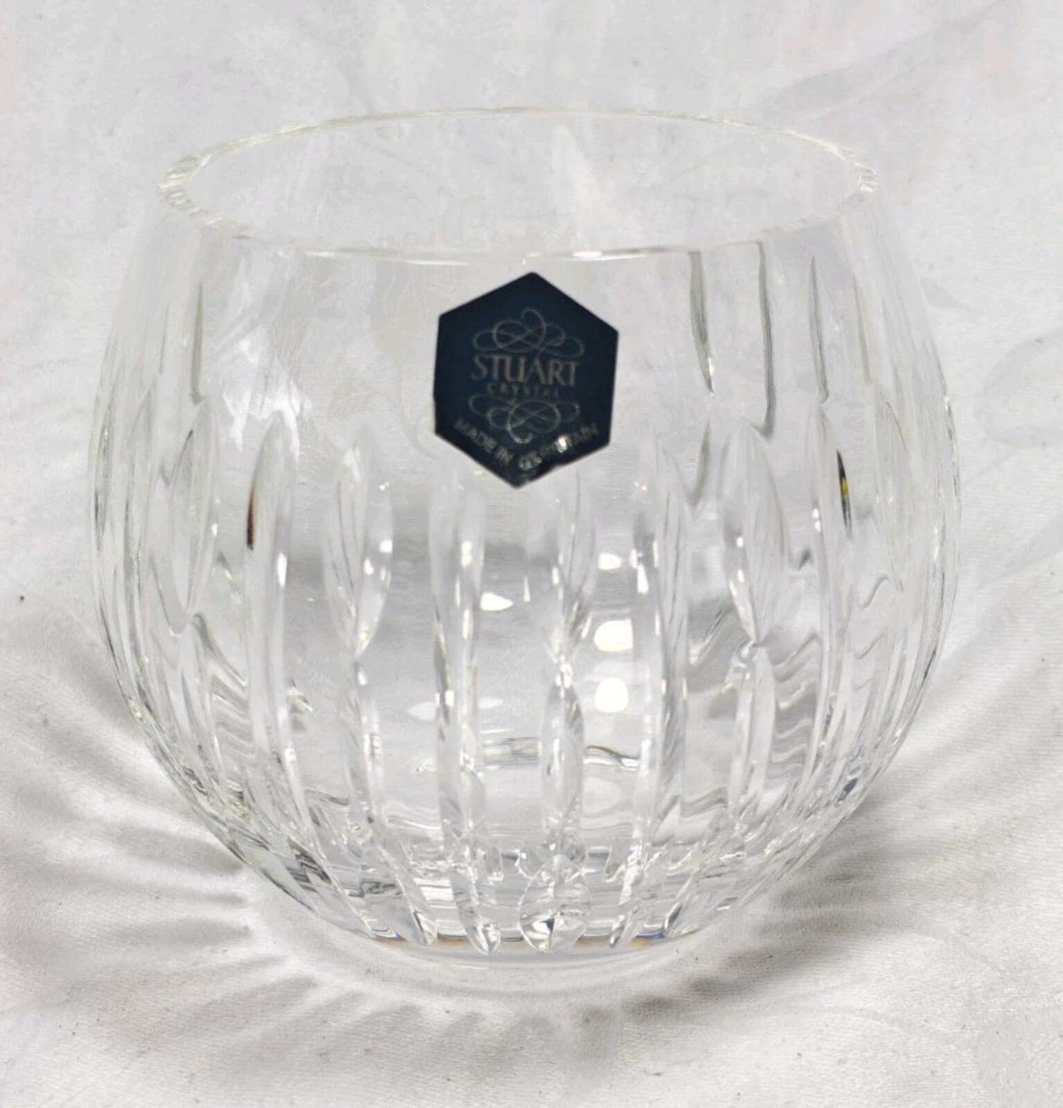 Stuart Crystal Rose Bowl - Etsy