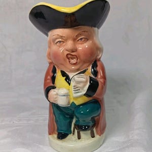 Burlington Ware Toby Jug The Singer Character Mug Vintage England