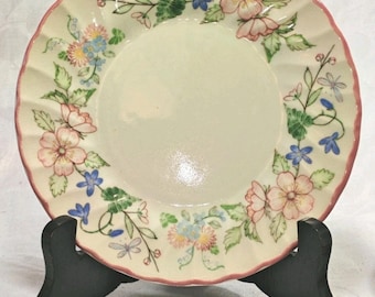 Myott Meakin Spring Fields Floral Side Plates Set of 4 17cm Diameter