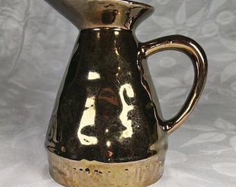 Persabus Islay Whisky Festival Lustre Jug Vaso in ceramica scozzese retrò