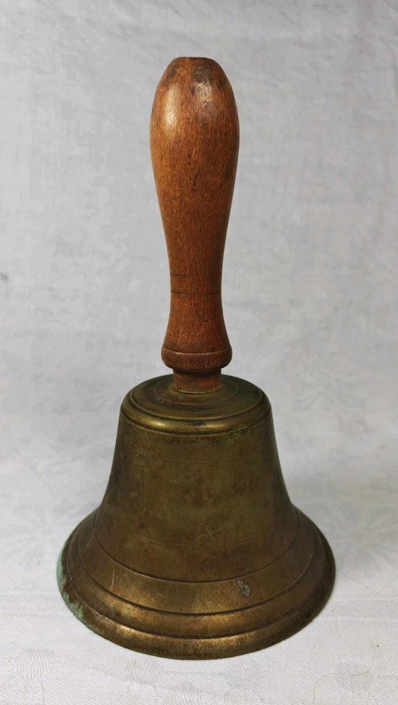 Antique Handbells - Etsy