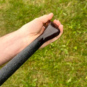 Blackthorn Irish Walking Stick with hazel
