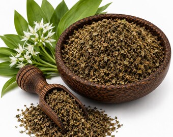 WILD GARLIC LEAVES Dried | Allium Ursinum | Wildcrafted Bulk