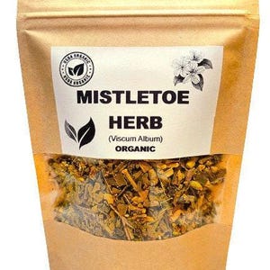 Herbe de gui biologique | album de viscum | thé au gui | tisane | herbes séchées | herbes biologiques | herba | thé