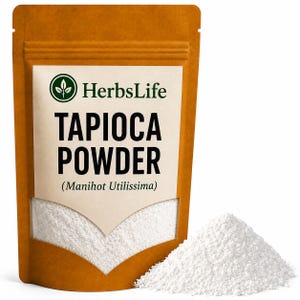 TAPIOCA POLVERE Naturale Macinata / Manihot Esculenta / Ingrediente sfuso per Cucina e Cottura