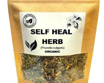 Organic self heal herb | prunella vulgaris | brunella vulgaris | self heal tea | herbal tea | dried herbs | organic herbs | herba | tea