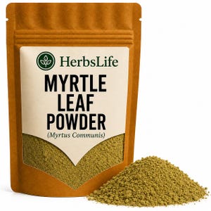MYRTLE LEAF POWDER | Myrtus Communis Natural | Cooking Craft & Bulk Culinary Spice