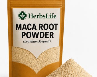 MACA ROOT POWDER Natural Ground | Lepidium Meyenii | Peruvian | Bulk Cooking Baking Culinary Food Ingredient