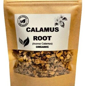 Biologische KALAMUSWORTEL | Acorus calamus | Kalmoesthee | biologische wortel | biologische kruiden | kruiden | gedroogde wortel | gedroogde kruiden | thee: