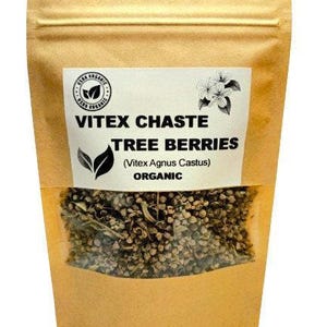 Organic vitex chaste tree berries | vitex agnus castus | vitex chaste tea | vitex agnus tea | herbal tea | dried herbs | organic hersb | tea