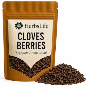 CLOVES BERRIES Whole Dried | Syzygium Aromaticum | Bulk Cooking Baking & Culinary Spice