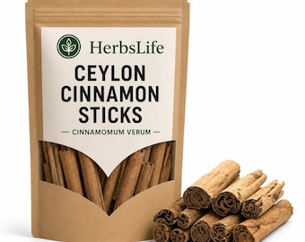 CEYLON ZIMTSTÄNDER | Cinnamomum Verum | Kochen & Backen & kulinarisch würzen