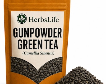 GREEN TEA GUNPOWDER | Camellia Sinensis Chinese | Bulk Herbal Tea Beverage Ingredient
