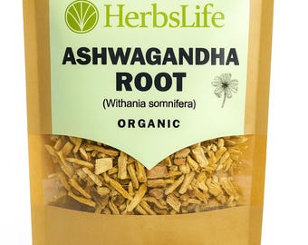 ASHWAGANDHA ROOT | Withania Somnifera Dried Cut Root | Herbal Tea, Tincture, Apothecary & Craft Botanical