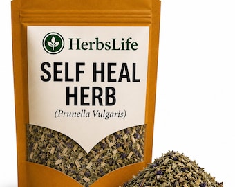 SELF HEAL HERB | Wildcrafted Bulgarian Prunella Vulgaris Dried Cut | Herbal Tea, Apothecary & Craft Botanical