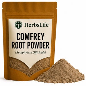 COMFREY ROOT POWDER | Symphytum Officinale Natural Ground | Apothecary, Topical Craft & Bulk Botanical