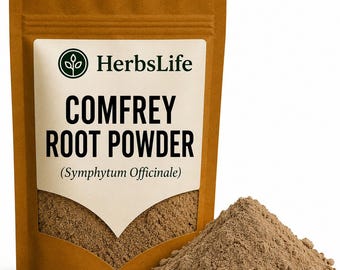 COMFREY ROOT POWDER Natural Ground | Symphytum Officinale | Bulk External Craft Apothecary Botanical