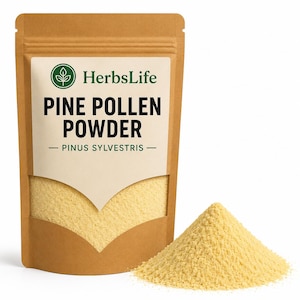 PINE POLLEN POWDER | Pinus Sylvestris Natural | Cooking Craft & Bulk Food Ingredient